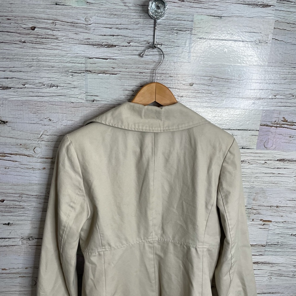 Roxy Women's Cream Trench Coat - Picture 12 of 12